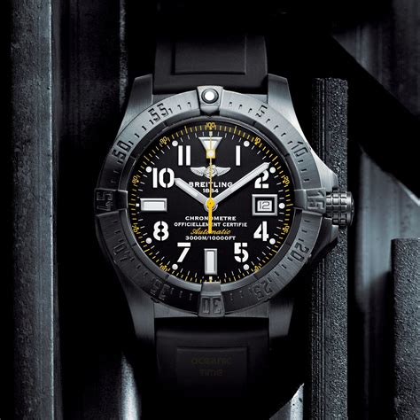 breitling seawolf blacksteel code yellow|breitling avenger seawolf yellow.